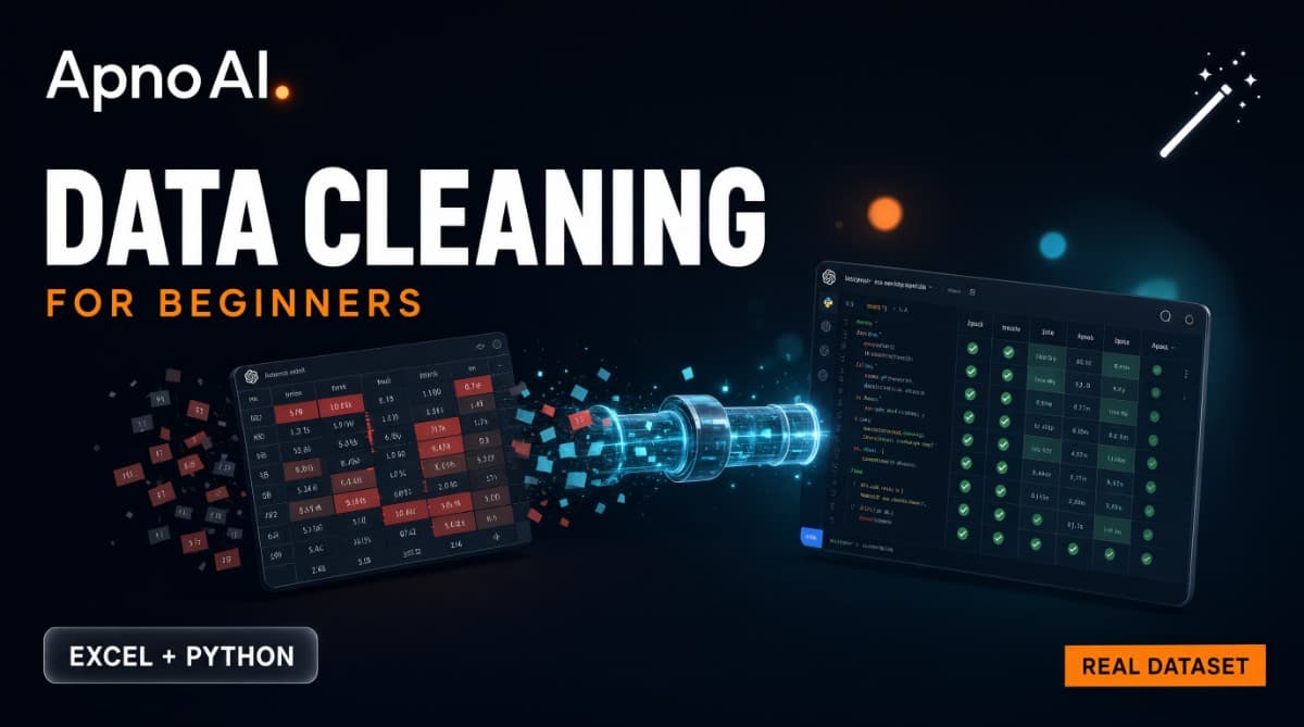 Data Cleaning for Beginners: Excel + Python Step-by-Step (Real Dataset)
